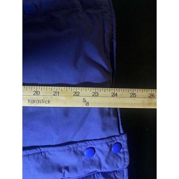 Eddie Bauer Womens Medium Goose Down Puffer Jacket Purple Vintage Short Cropped - Picture 10 of 10